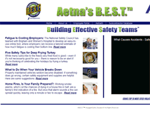 Tablet Screenshot of aetnabest.com